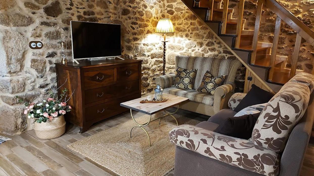 A Casa Dos Avos - Vilarino - A Coruna Luaran gambar