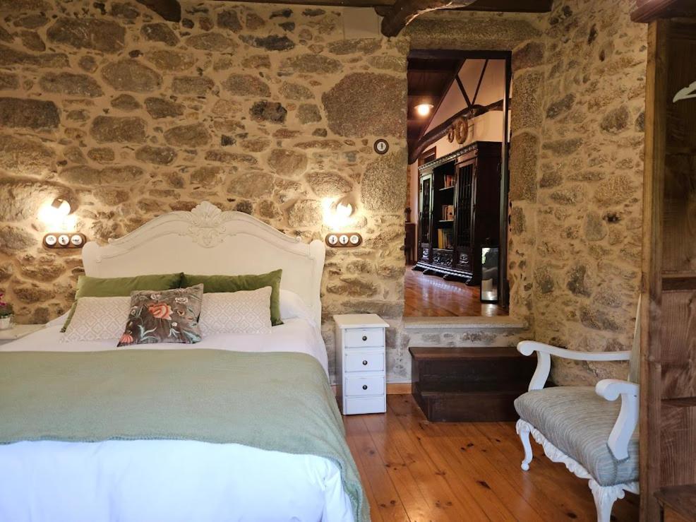 A Casa Dos Avos - Vilarino - A Coruna Luaran gambar