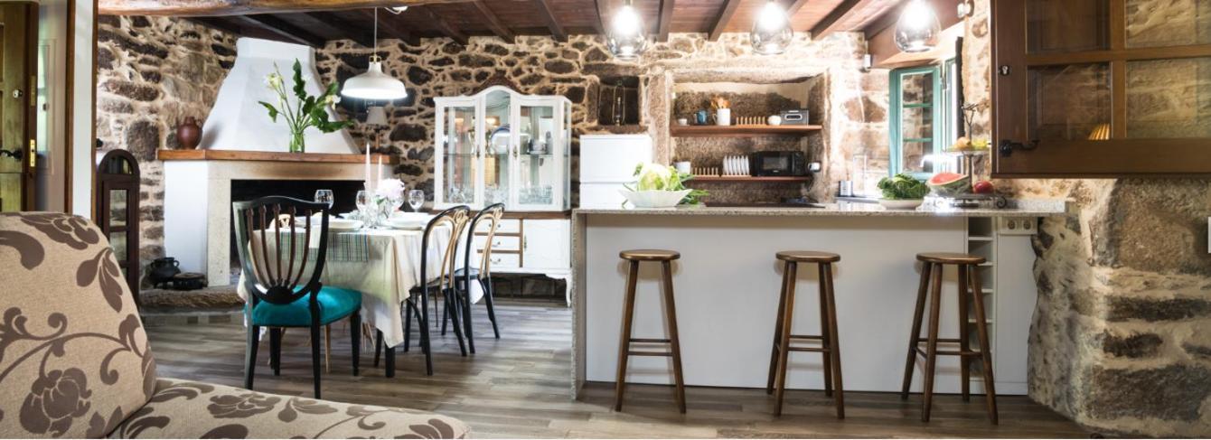 A Casa Dos Avos - Vilarino - A Coruna Luaran gambar